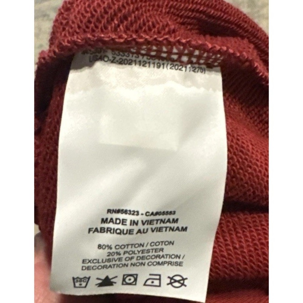 Nike Air Jordan Sweatpants Mens Sz 3XL Crimson Joggers Pants OU Sooners Oklahoma - Picture 4 of 6